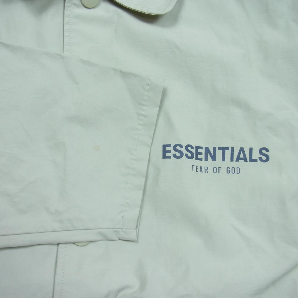 FEAR OF GOD フィアオブゴッド ESSENTIALS COACHES JACKET エッセンシャルズ コーチ ジャケット ベージュ系 XS【中古】