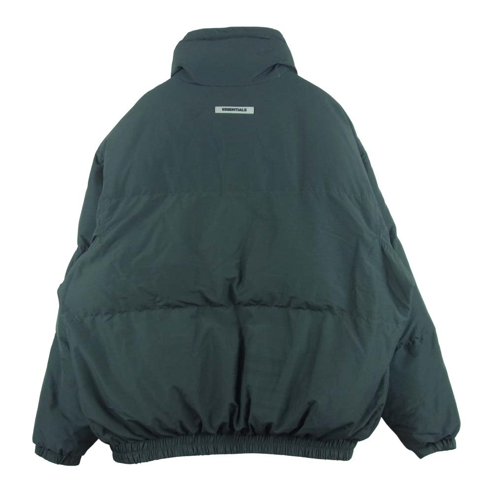 FEAR OF GOD フィアオブゴッド ESSENTIALS PUFFER JACKET エッセンシャルズ パファー 中綿 ジャケット グレー系 M【中古】