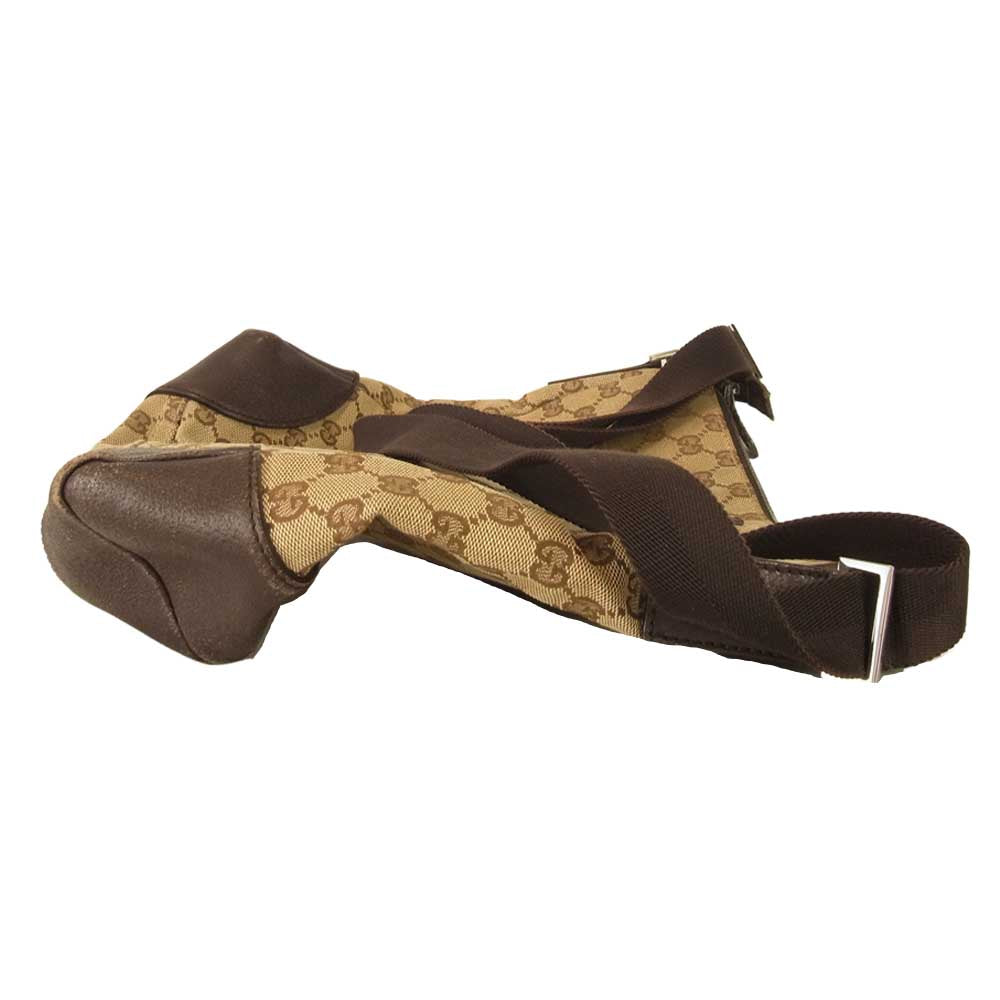 GUCCI グッチ 110054 GGキャンバス ショルダー バッグ ブラウン系【中古】