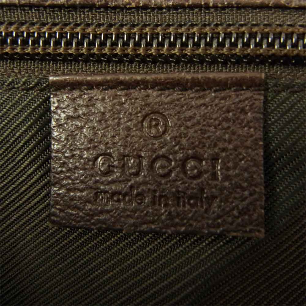 GUCCI グッチ 110054 GGキャンバス ショルダー バッグ ブラウン系【中古】