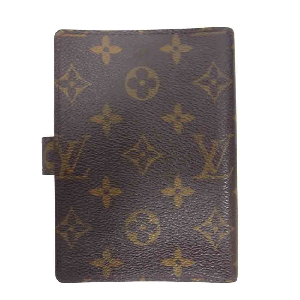 LOUIS VUITTON ルイ・ヴィトン R20005 アジェンダ PM 手帳カバー ブラウン系【中古】