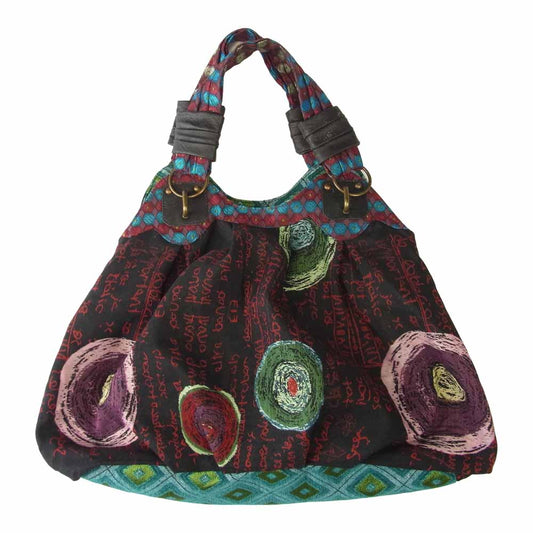 デシグアル 37X5064 2000 BOLS BIG BAG ビッグ トート バッグ マルチカラー系【中古】