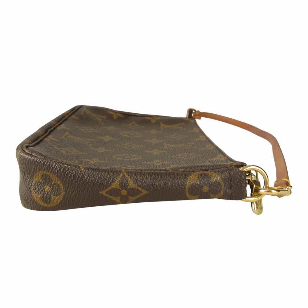 LOUIS VUITTON ルイ・ヴィトン M51980 モノグラム ポシェット アクセソワール ブラウン系【中古】