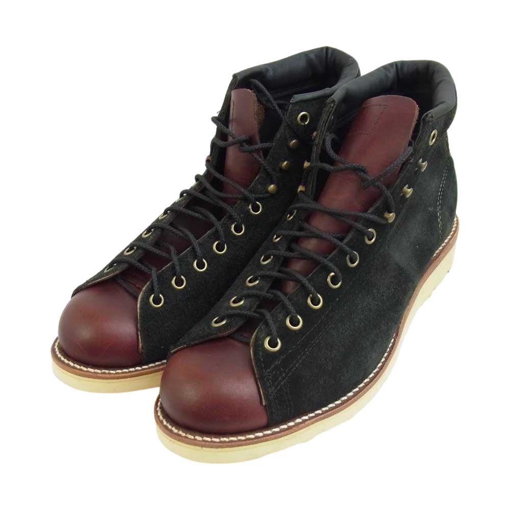 CHIPPEWA チペワ 1901M81 モンキーブーツ美品‼️ Chippewa チペワ 1901M81 モンキーブーツ ブラック系 赤茶系 27cm【美