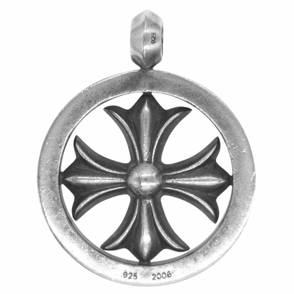 CHROME HEARTS クロムハーツ（原本無） CH PLUS MEDALION CHプラス メダリオン ペンダントトップ シルバー系【中古】