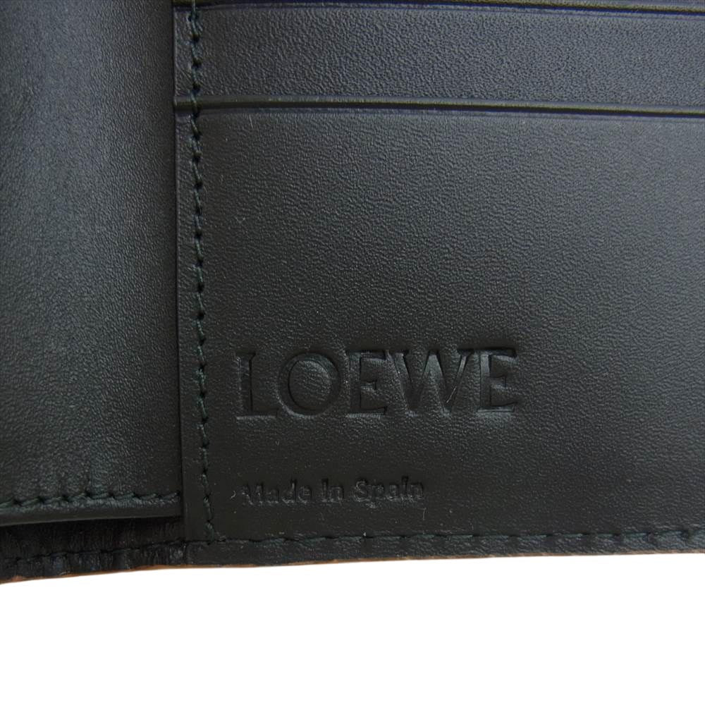 LOEWE ロエベ パズルステッチ バイフォールド ウォレット ブラック系【新古品】【未使用】【中古】