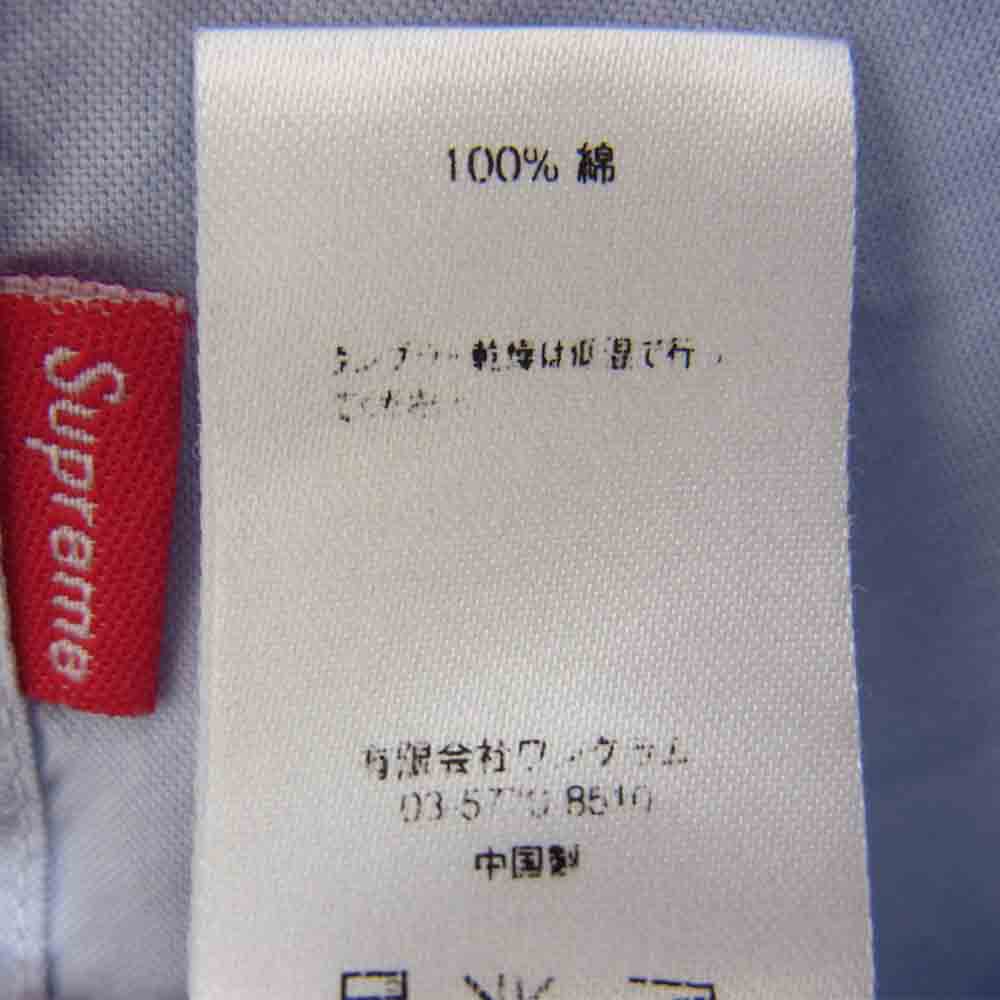 Supreme シュプリーム S/S Shirt 半袖 シャツ ライトパープル パープル系 S【中古】