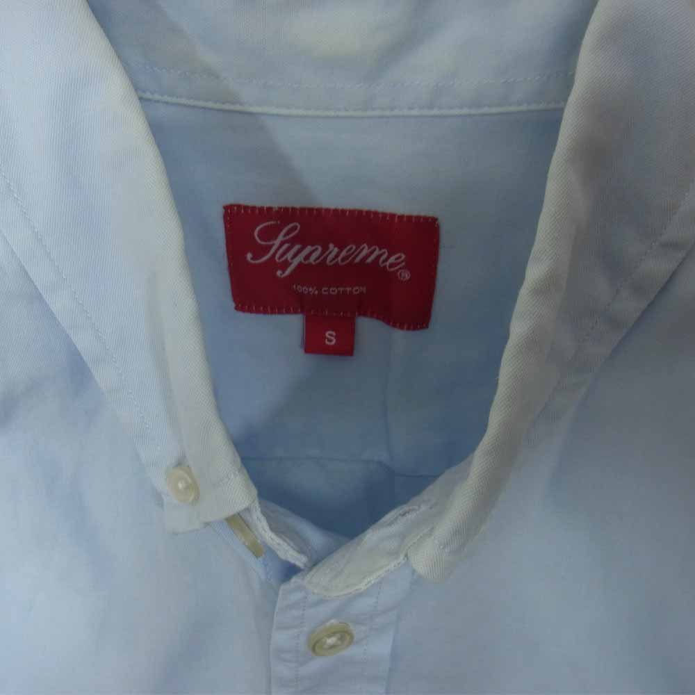 Supreme シュプリーム S/S Shirt 半袖 ボタンダウン シャツ ライト