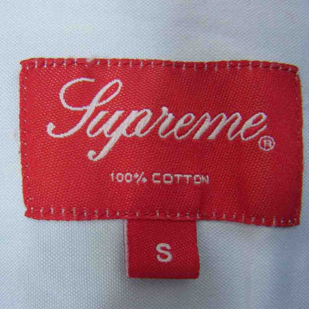 Supreme シュプリーム S/S Shirt 半袖 ボタンダウン シャツ ライトブルー ライトブルー系 S【中古】