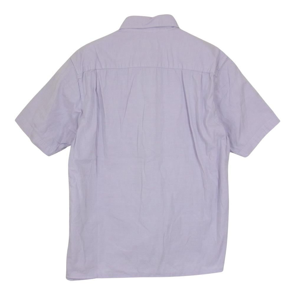 Supreme シュプリーム S/S Shirt 半袖 シャツ ライトパープル パープル系 S【中古】
