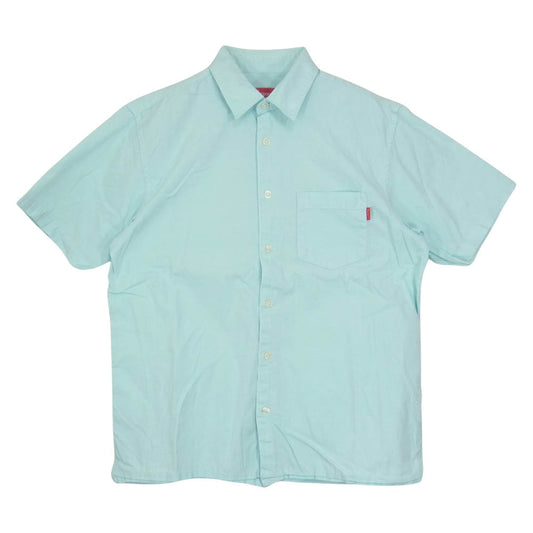 Supreme シュプリーム S/S Shirt 半袖 シャツ ライトブルー ライトブルー系 S【中古】