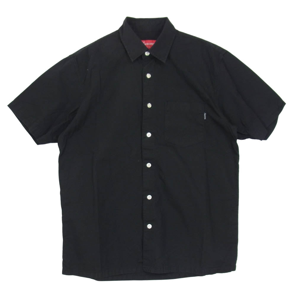 Supreme シュプリーム S/S Shirt 半袖 シャツ ブラック ブラック系 S