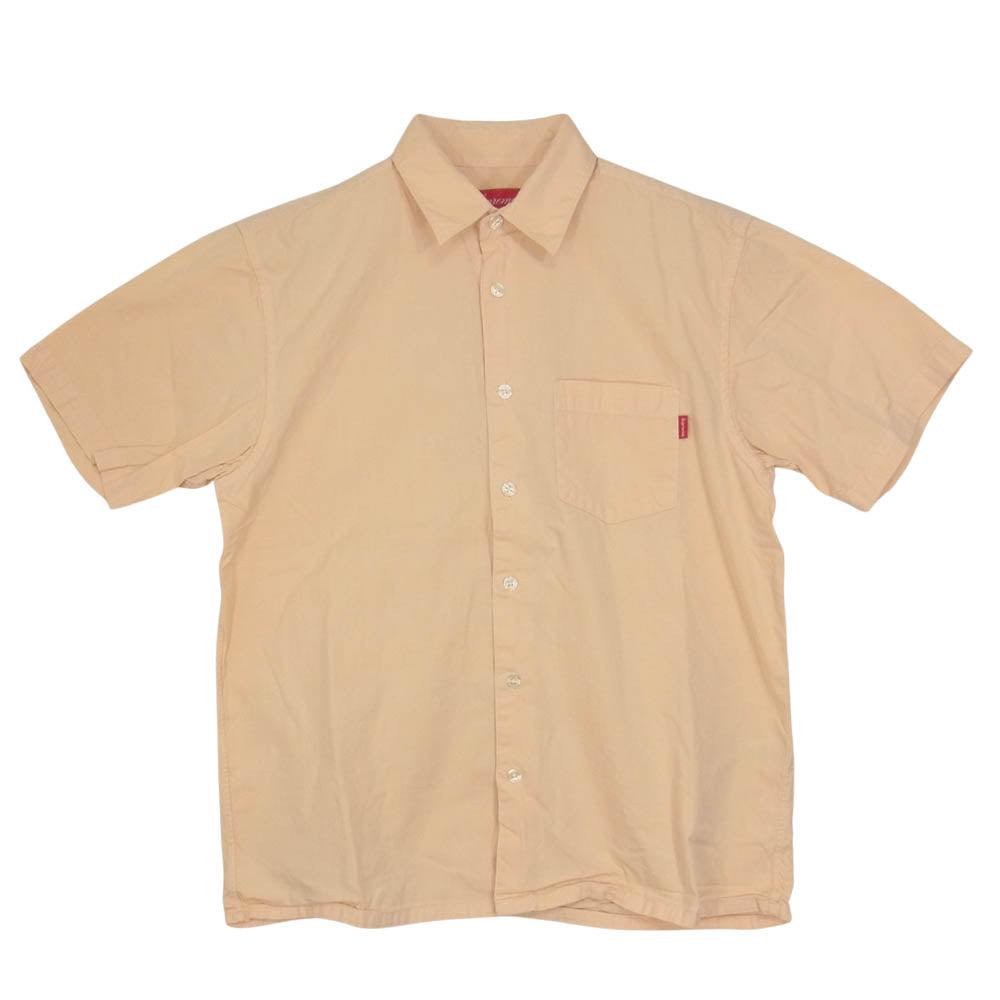 Supreme シュプリーム S/S Shirt 半袖 シャツ オレンジ オレンジ系 S【中古】