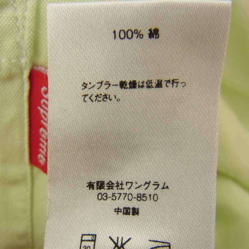 Supreme シュプリーム S/S Shirt 半袖 シャツ ライトグリーン ライトグリーン系 S【中古】