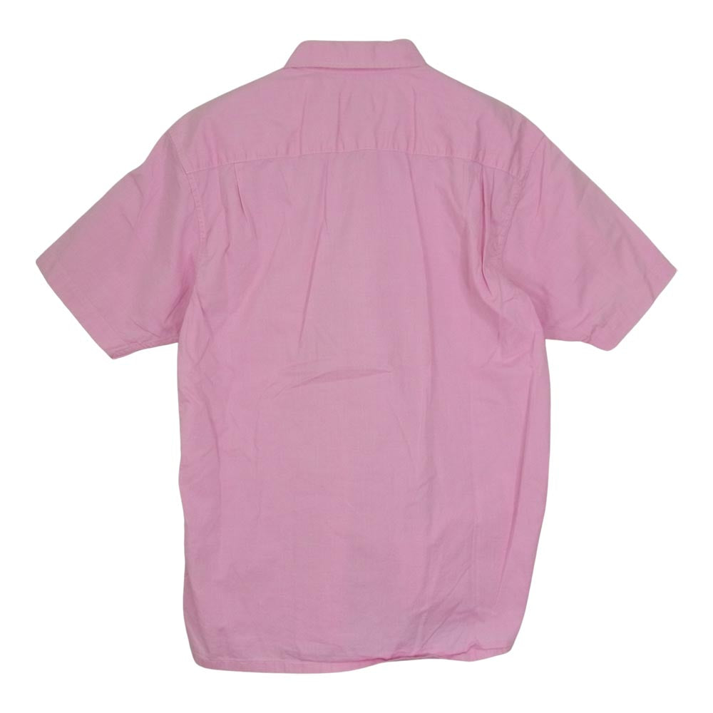 Supreme シュプリーム S/S Shirt 半袖 シャツ ピンク ピンク系 S【中古】