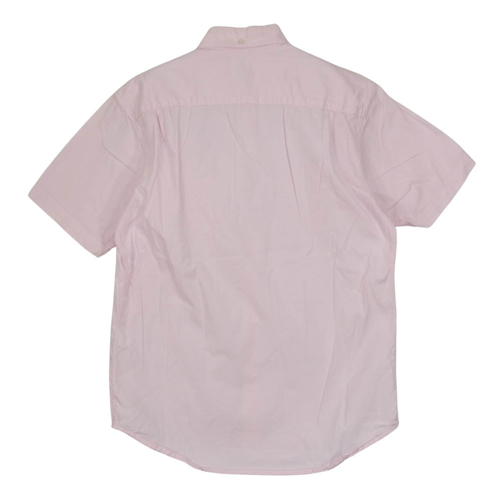 Supreme シュプリーム S/S Shirt 半袖 ボタンダウン シャツ ピンク ピンク系 S【中古】