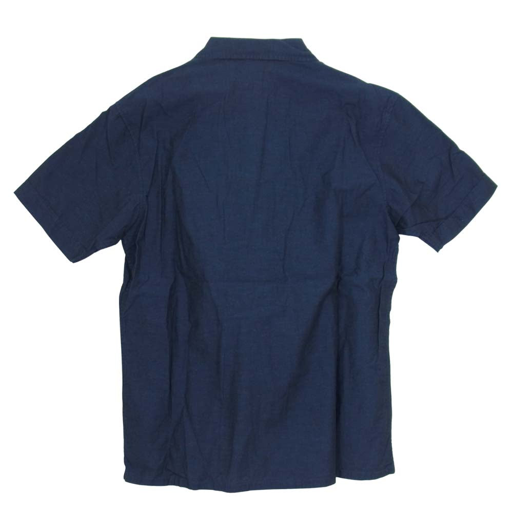 Supreme シュプリーム S/S Shirt 胸ポケット 半袖 シャツ ネイビー ネイビー系 S【中古】