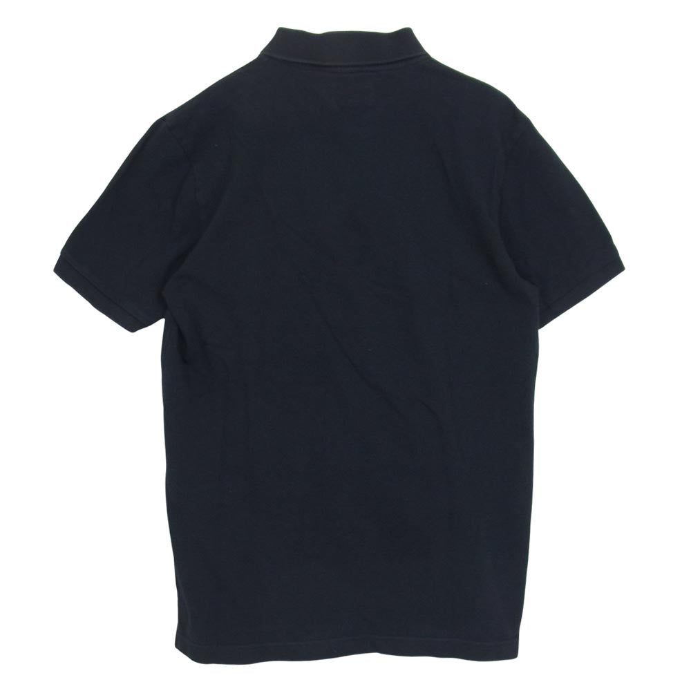 Supreme シュプリーム 14SS Metal Lion Crest Polo メタル ライオン クレスト ポロ 半袖 ポロシャツ ブラック系 S【中古】