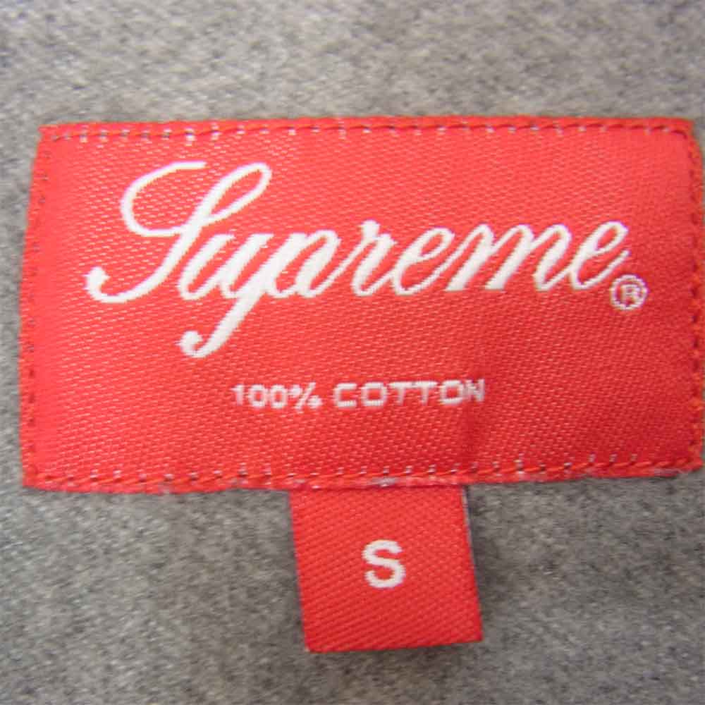 Supreme シュプリーム L/S Shirt 長袖 シャツ グレー系 S【中古】
