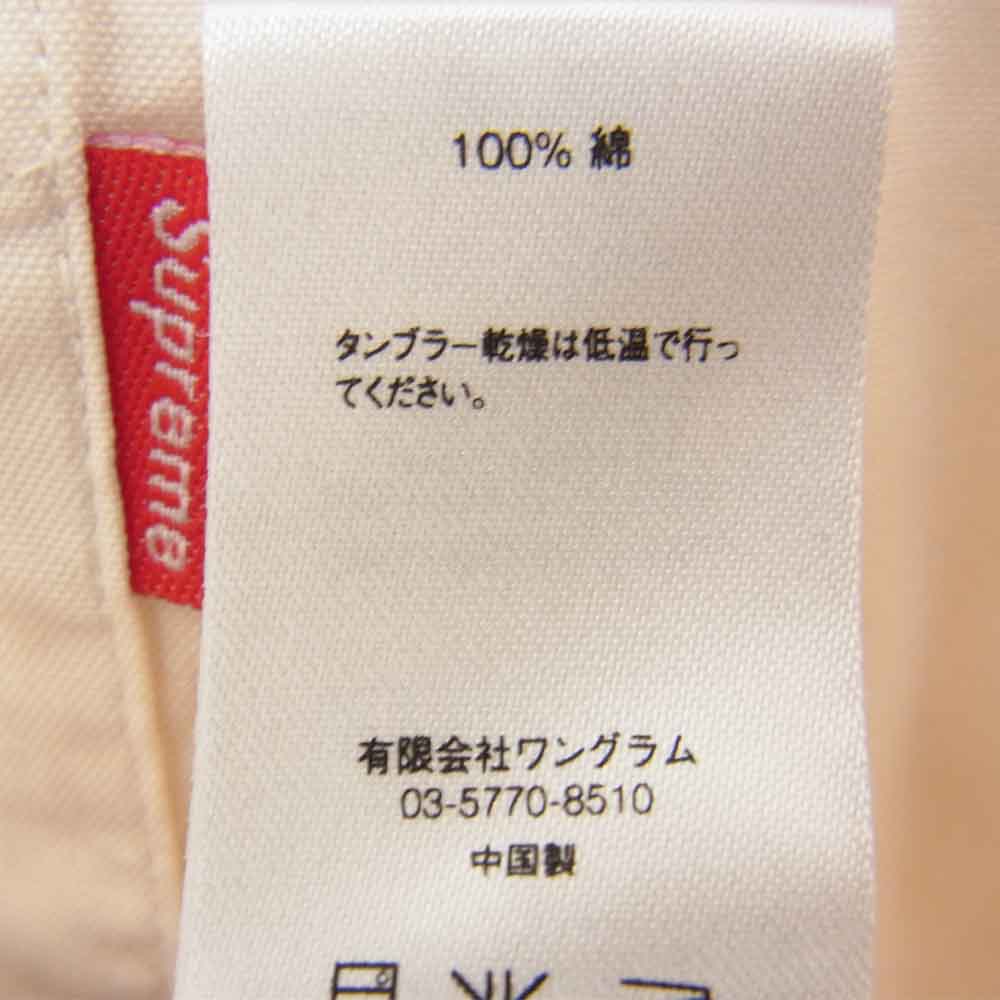 Supreme シュプリーム S/S Shirt 半袖 ボタンダウン シャツ ライトベージュ ベージュ系 S【中古】