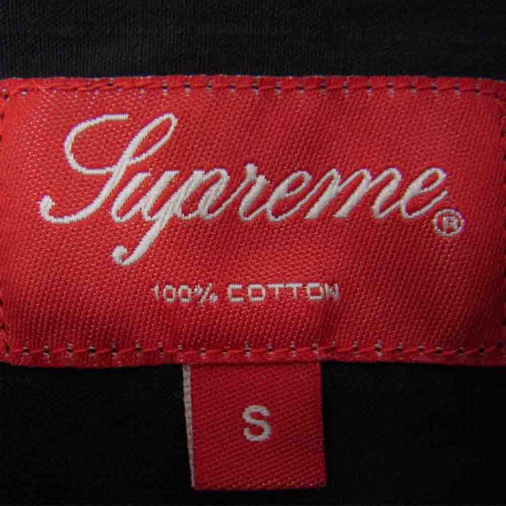 Supreme シュプリーム Selvedge Ripstop Shirt  リップストップ ボタンダウン シャツ ブラック ブラック系 S【中古】