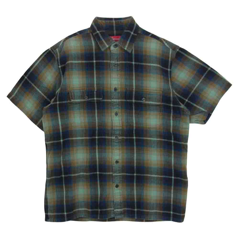 Supreme シュプリーム 16SS S/S Plaid Flannel Shirt  マルチカラー系 S【中古】