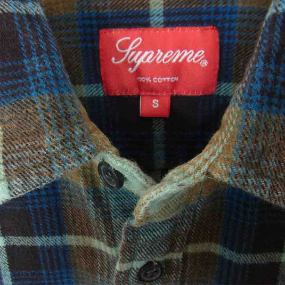 Supreme シュプリーム 16SS S/S Plaid Flannel Shirt  マルチカラー系 S【中古】