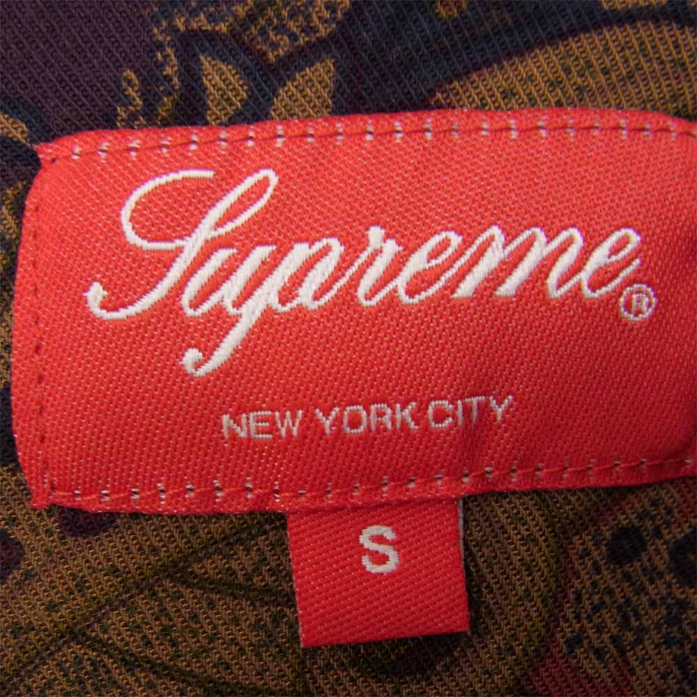 Supreme シュプリーム 15AW Rayon Paisley Shirt マルチカラー系 S【中古】