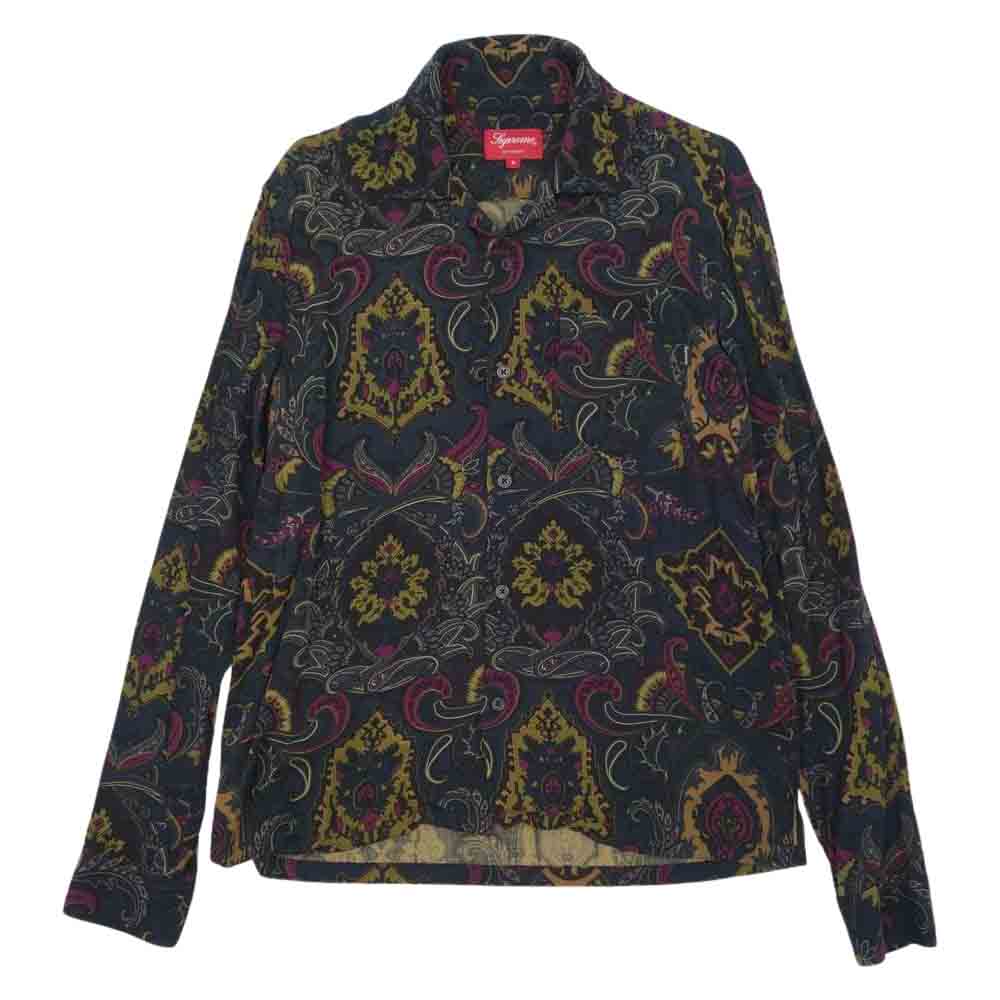 Supreme シュプリーム 15AW Raton Paisley Shirt マルチカラー系 S【中古】