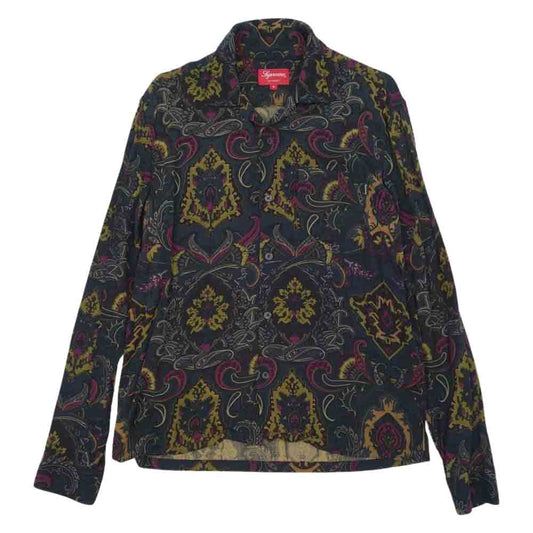 Supreme シュプリーム 15AW Raton Paisley Shirt マルチカラー系 S【中古】