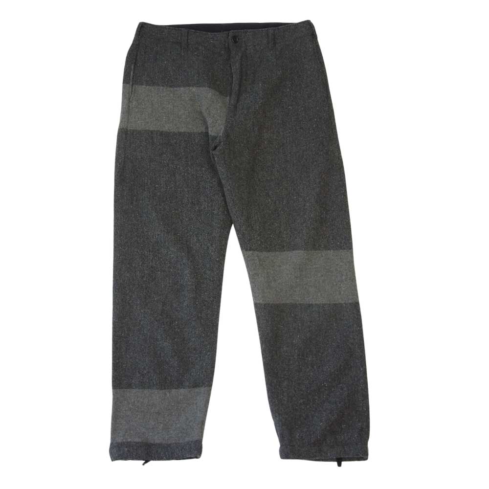 Engineered Garments エンジニアードガーメンツ 17AW Benson Pant Lt Weight Big Plaid H.B ヘリンボーン ベンソン パンツ グレー系 S【中古】