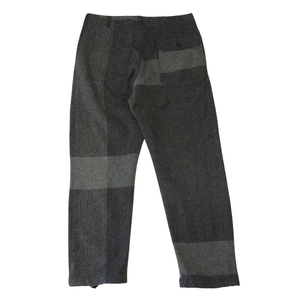 Engineered Garments エンジニアードガーメンツ 17AW Benson Pant Lt Weight Big Plaid H.B ヘリンボーン ベンソン パンツ グレー系 S【中古】
