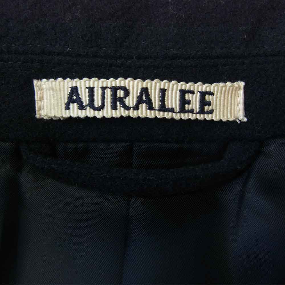 AURALEE オーラリー 18AW A8AJ02WF WOOL CASHMERE FLANNEL JACKET ウール カシミア フランネル ジャケット ネイビー系 4【中古】