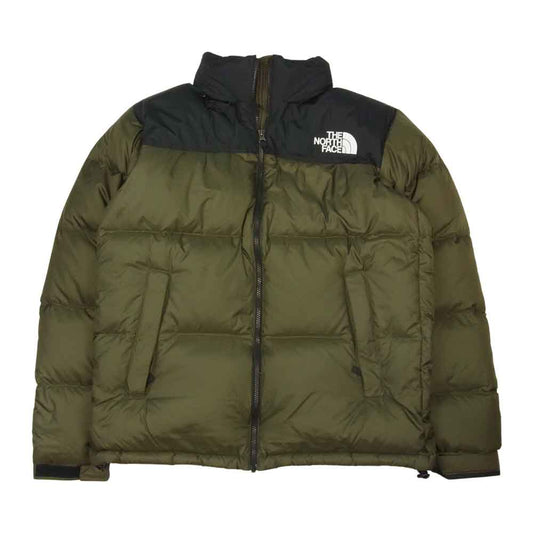 THE NORTH FACE ノースフェイス ND91841 NUPTSE JACKET ヌプシジャケット カーキ系 XXL【中古】