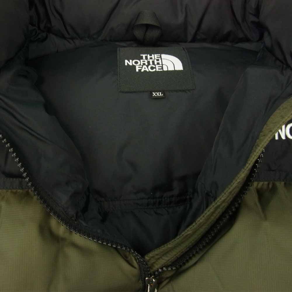 THE NORTH FACE ノースフェイス ND91841 NUPTSE JACKET ヌプシジャケット カーキ系 XXL【中古】