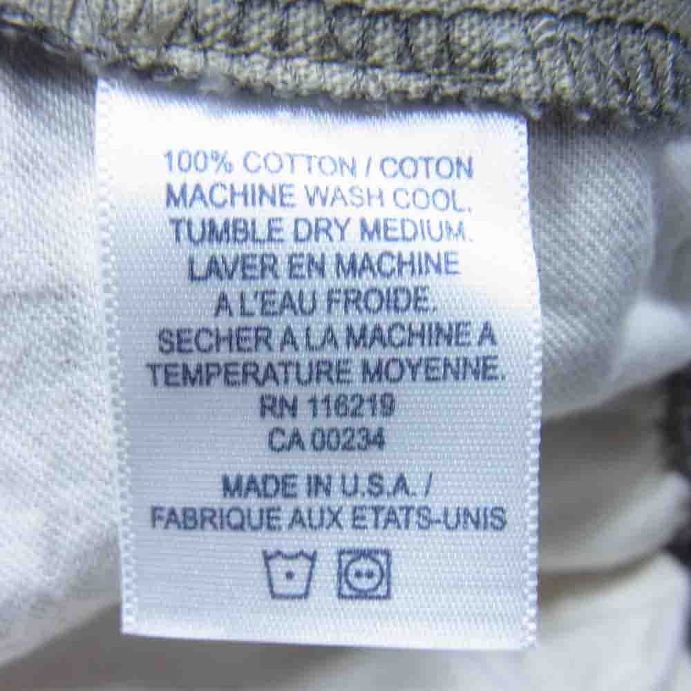 スティーブンアラン アジャスターベルト タック ショーツ ハーフパンツ カーキグレー系 32【中古】