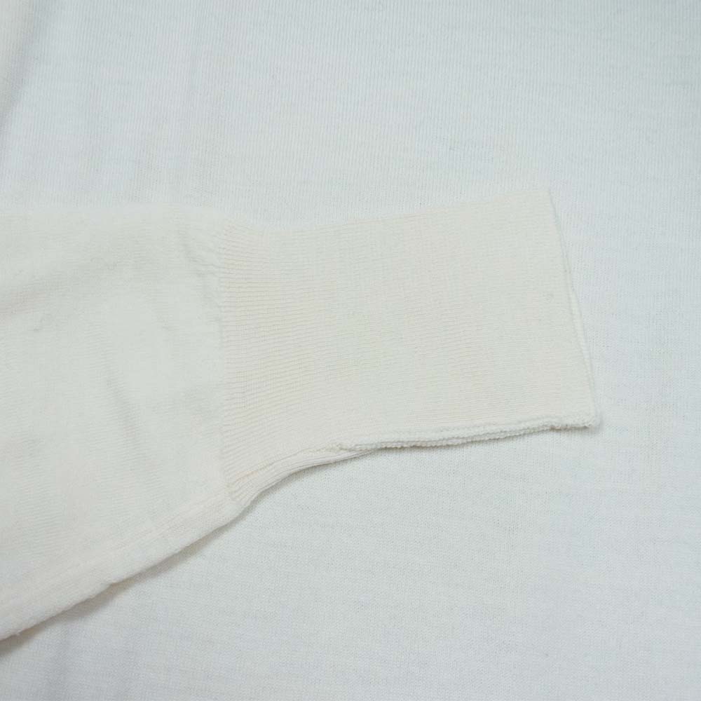 JOHN SMEDLEY ジョンスメドレー 英国製 ウール Vネック ニット セーター ホワイト系【中古】