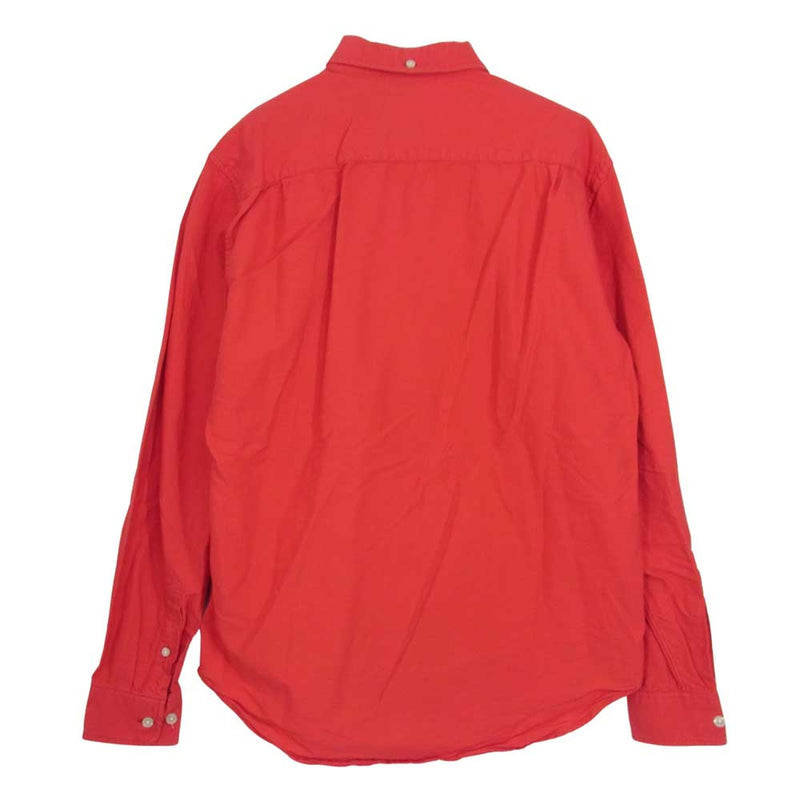 Supreme シュプリーム BD Shirt ボタン ダウン シャツ レッド レッド系 S【中古】