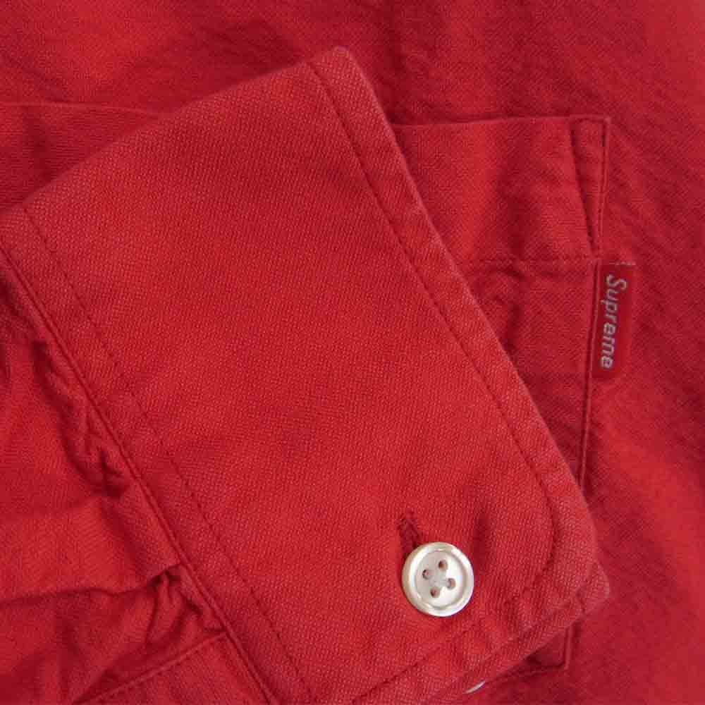 Supreme シュプリーム BD Shirt ボタン ダウン シャツ レッド レッド系 S【中古】