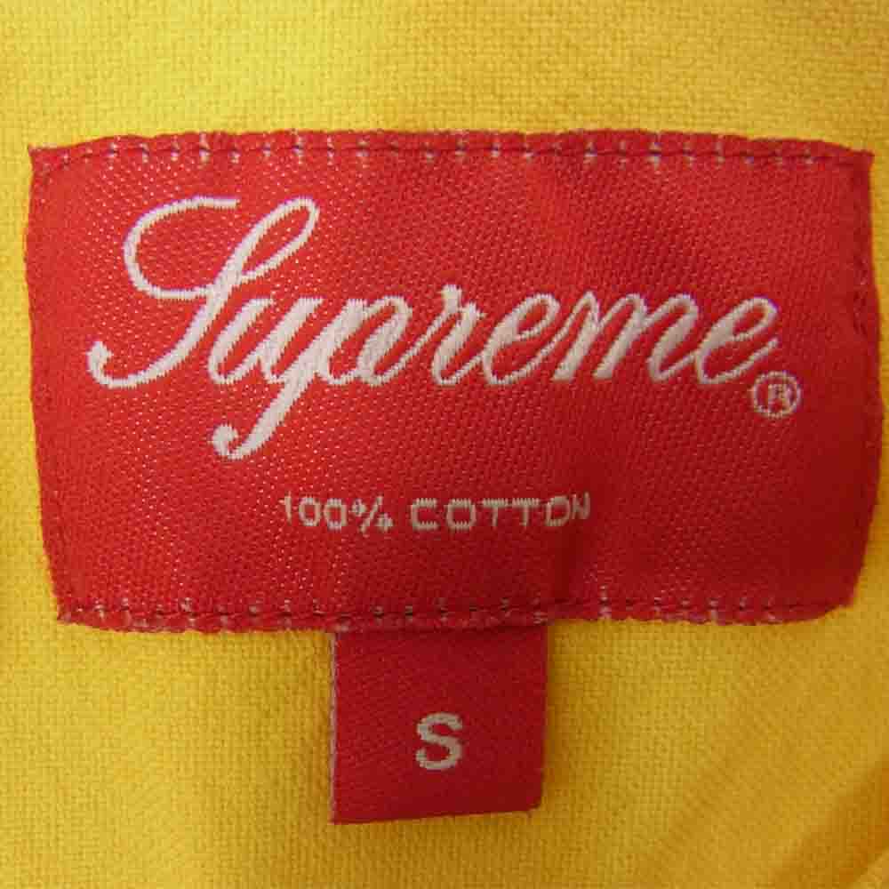Supreme シュプリーム BD Shirt ボタン ダウン シャツ イエロー イエロー系 S【中古】