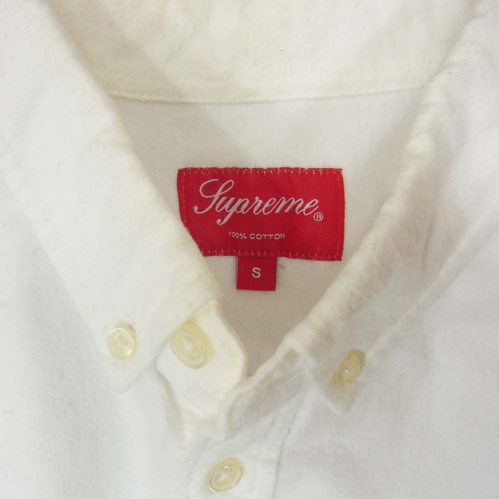 Supreme シュプリーム BD Shirt ボタンダウン シャツ ホワイト ホワイト系 S【中古】