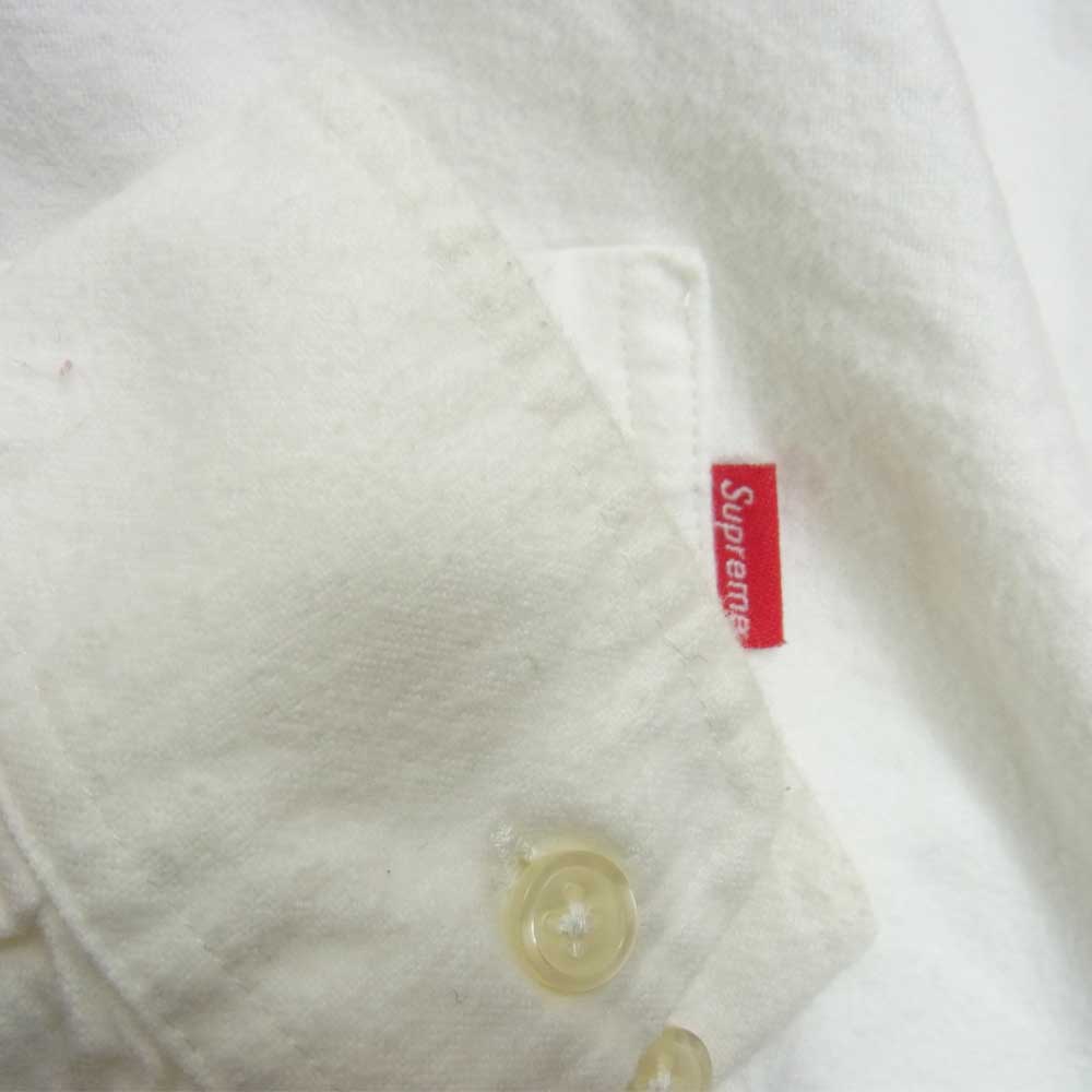 Supreme シュプリーム BD Shirt ボタンダウン シャツ ホワイト ホワイト系 S【中古】