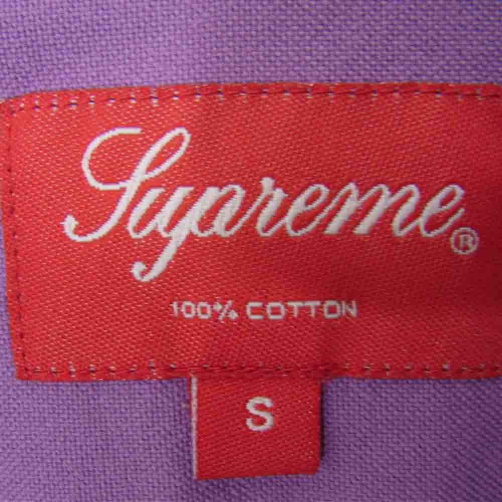 Supreme シュプリーム BD Shirt ボタン ダウン シャツ パープル パープル系 S【中古】