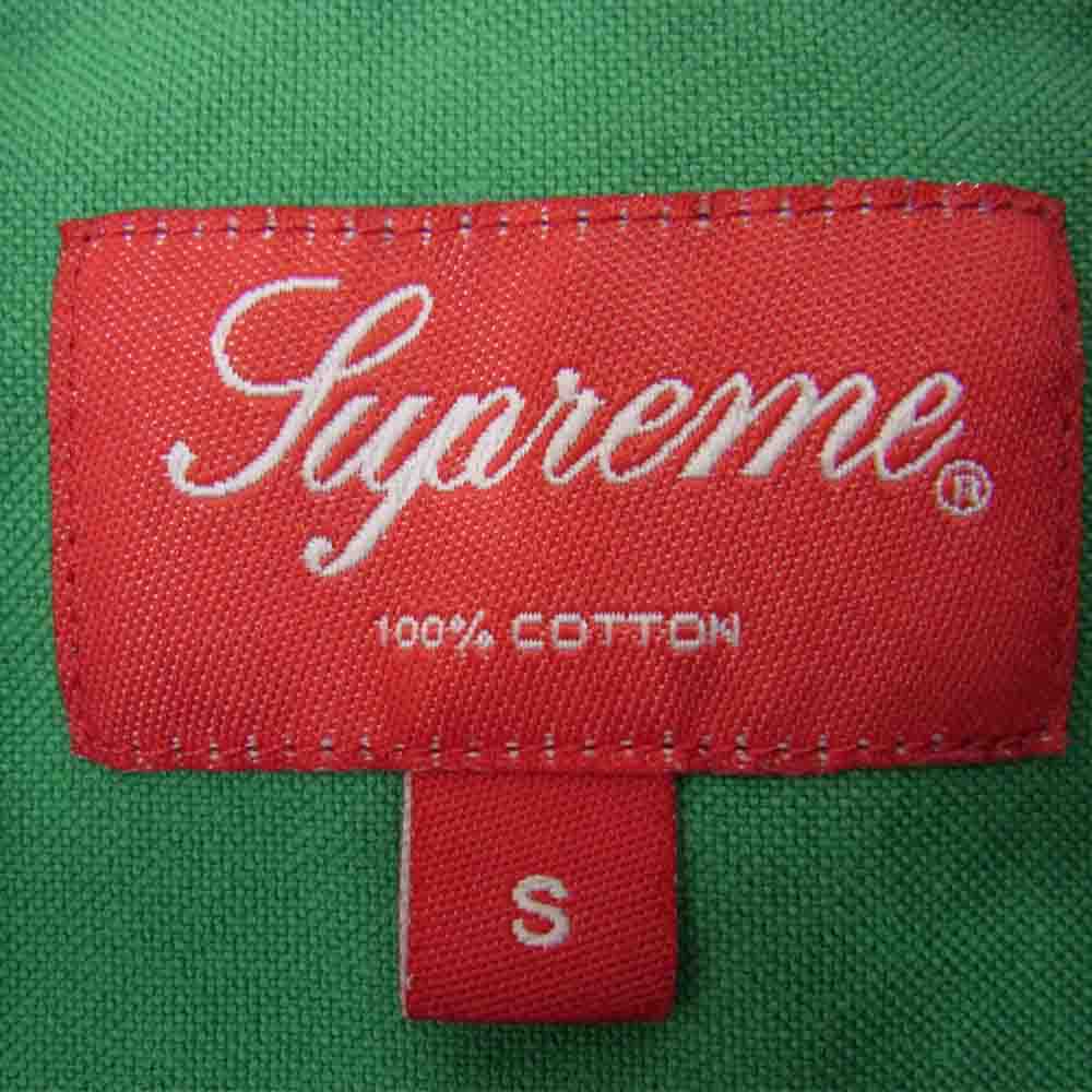Supreme シュプリーム BD Shirt ボタン ダウン シャツ グリーン グリーン系 S【中古】