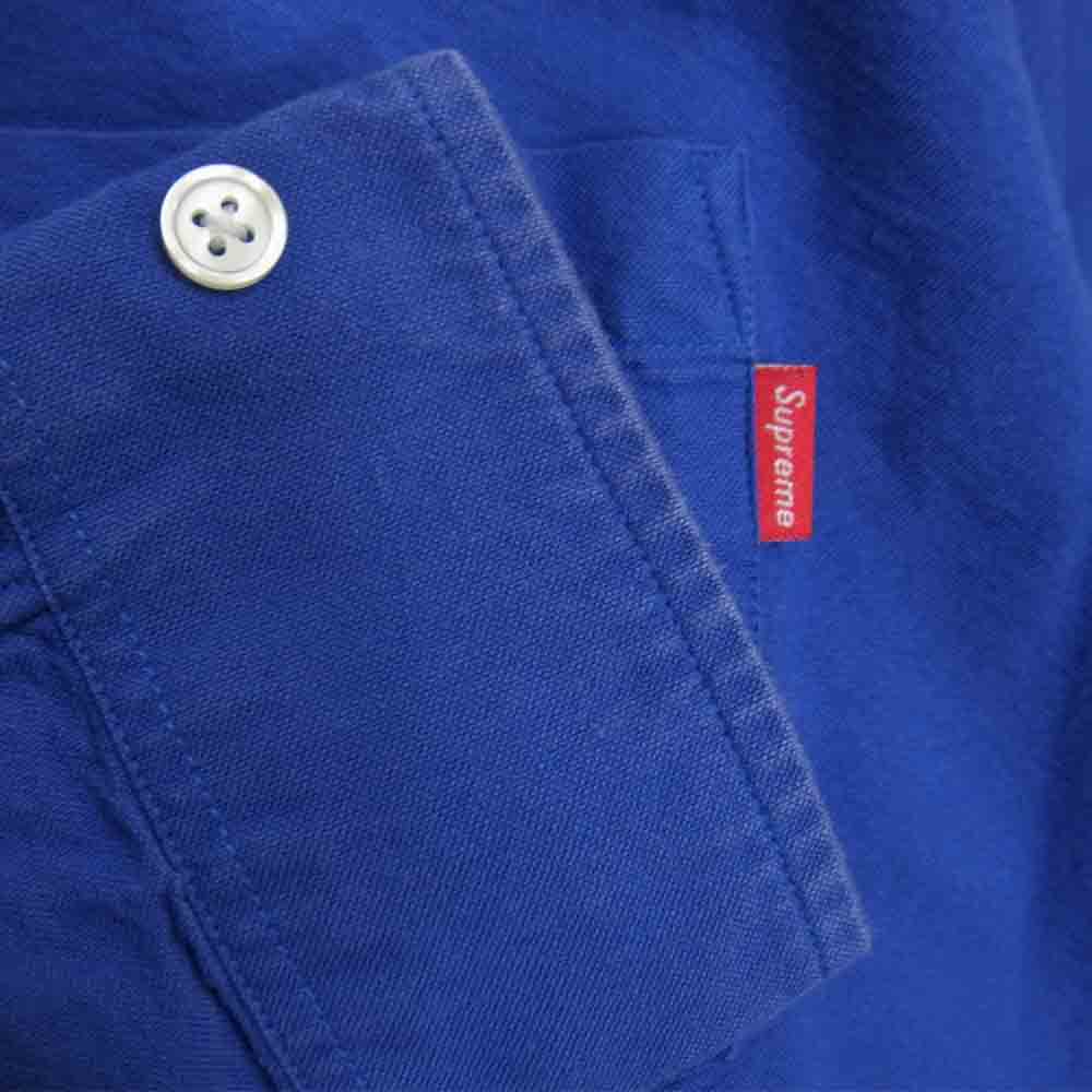 Supreme シュプリーム BD Shirt ボタン ダウン シャツ ブルー ブルー系 S【中古】