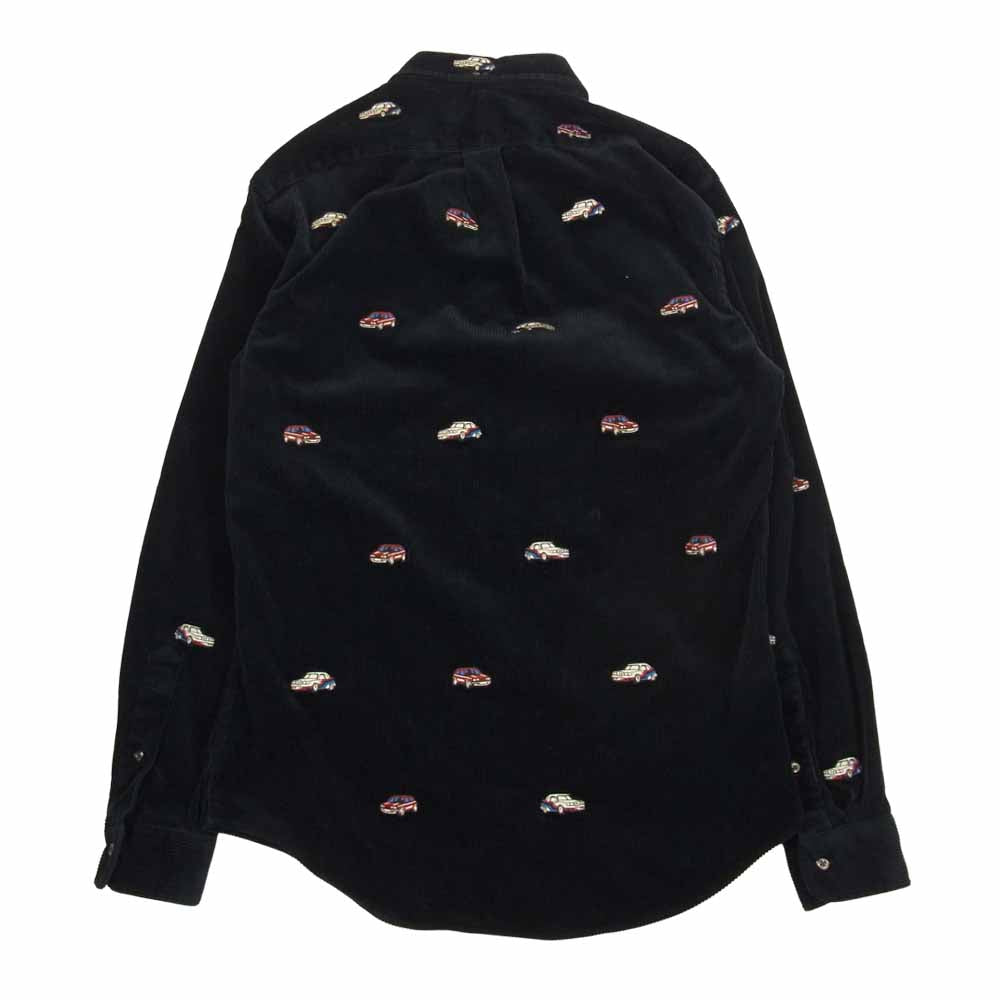 パレス × POLO RALPH LAUREN ポロ ラルフ ローレン 国内正規品 コーデュロイ シャツ ネイビー系 SP【中古】