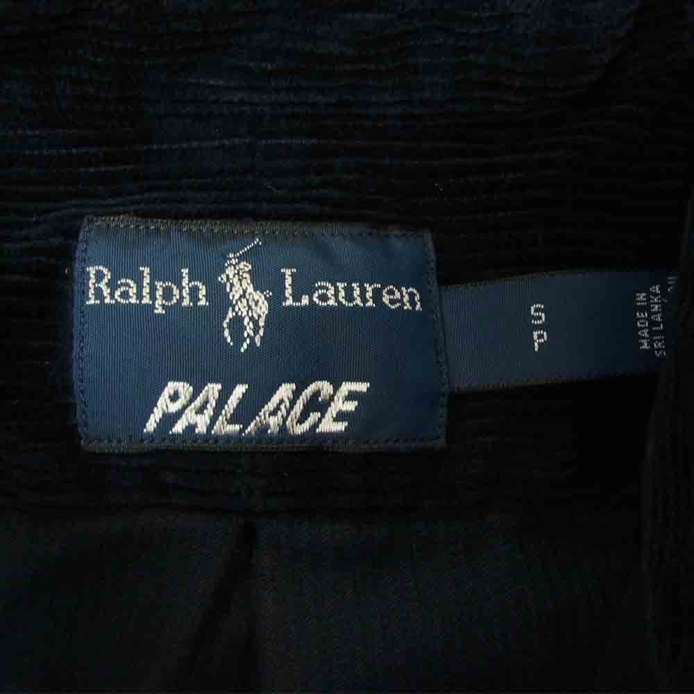 パレス × POLO RALPH LAUREN ポロ ラルフ ローレン 国内正規品 コーデュロイ シャツ ネイビー系 SP【中古】
