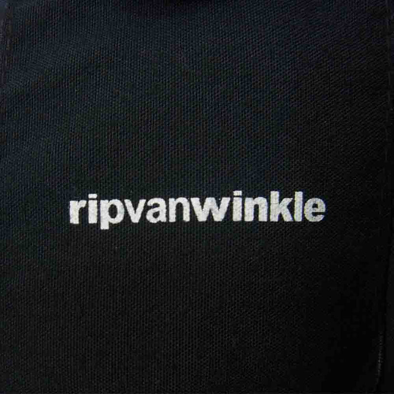 ripvanwinkle リップヴァンウィンクル RL-2713  P-COAT ヴィンテージメルトン Pコート ダブルブレスト ショート ジャケット ブラック系 4【中古】