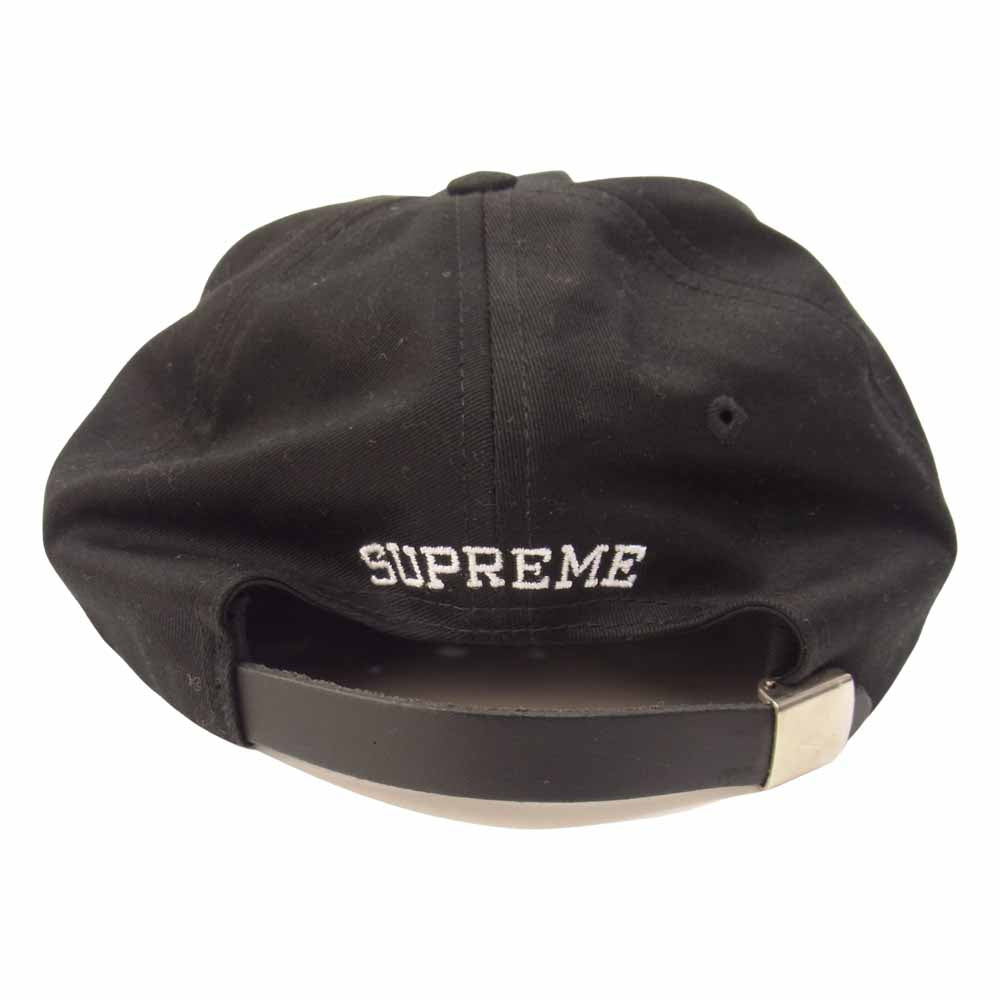 Supreme シュプリーム S Logo 6 Panel Cap 6 パネル キャップ ブラック系【中古】