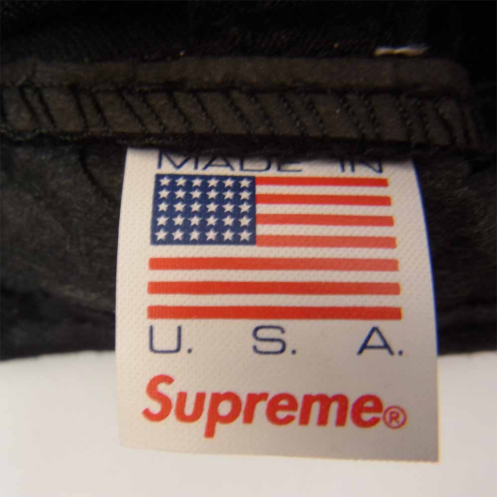Supreme シュプリーム S Logo 6 Panel Cap 6 パネル キャップ ブラック系【中古】
